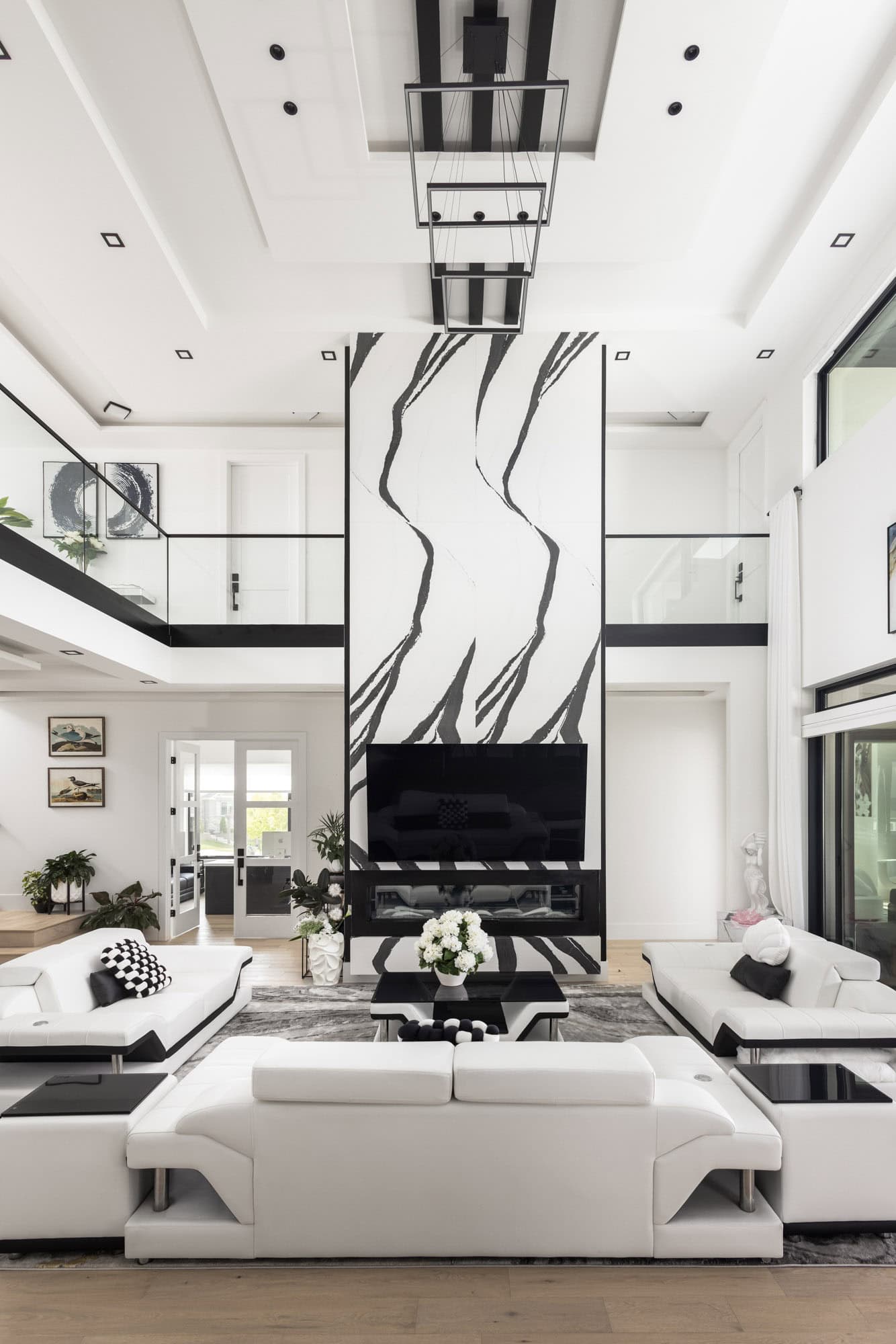 Great Room: Ceiling of this 4-Bedroom,4255 Sq Ft Plan -161-1250