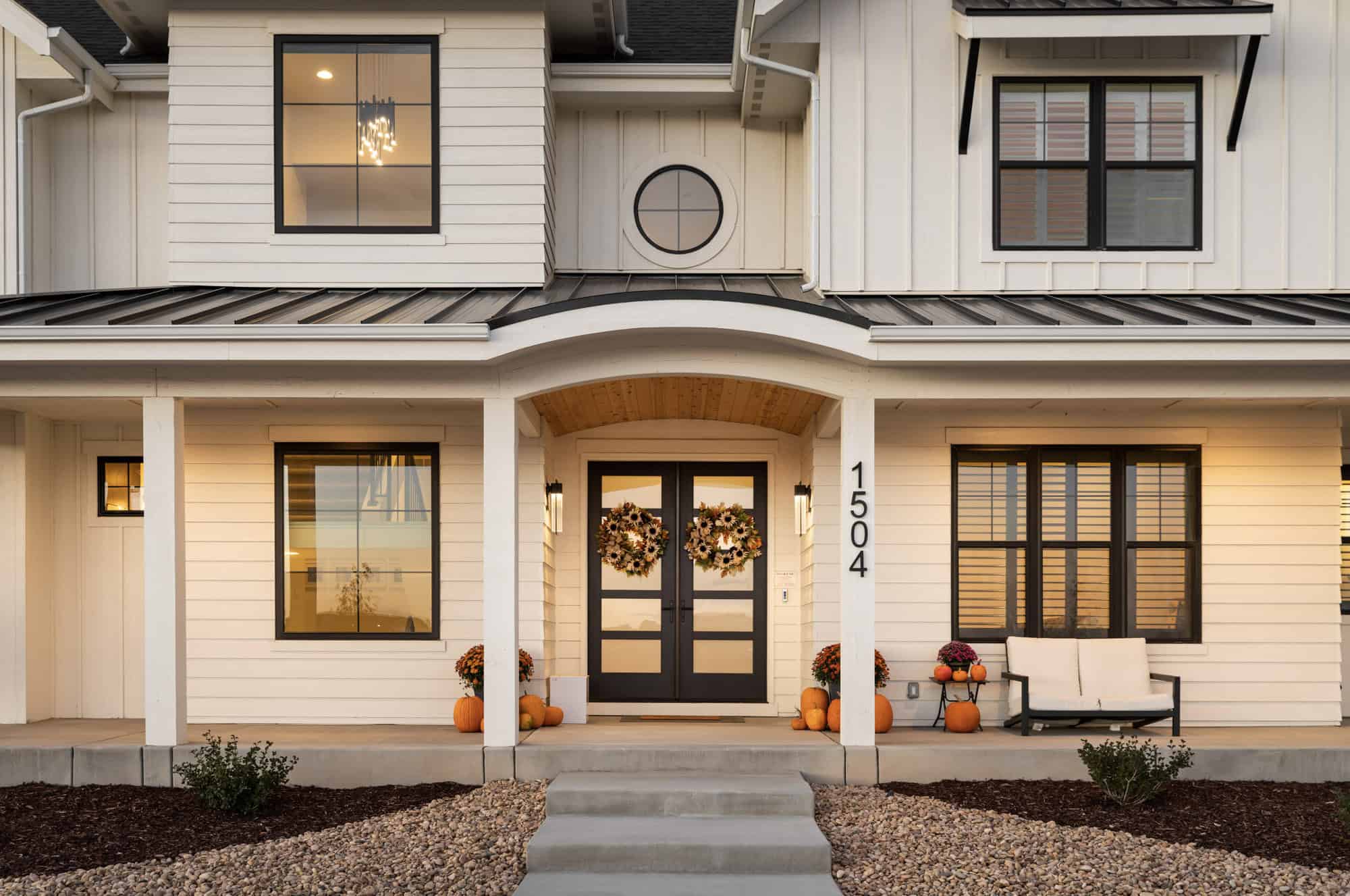 Front Door of this 4-Bedroom,3908 Sq Ft Plan -161-1254