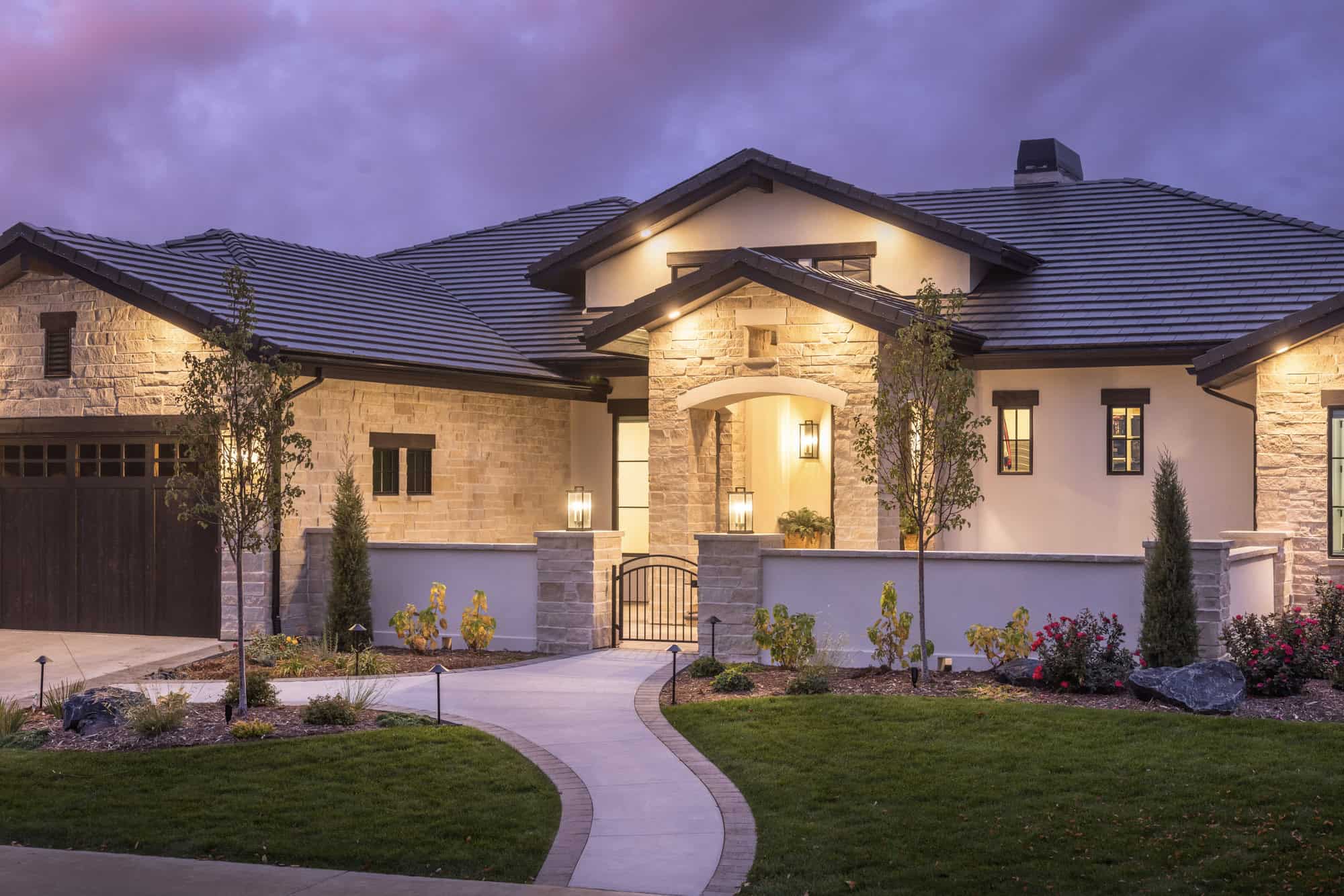 Front Door of this 3-Bedroom,3601 Sq Ft Plan -161-1257