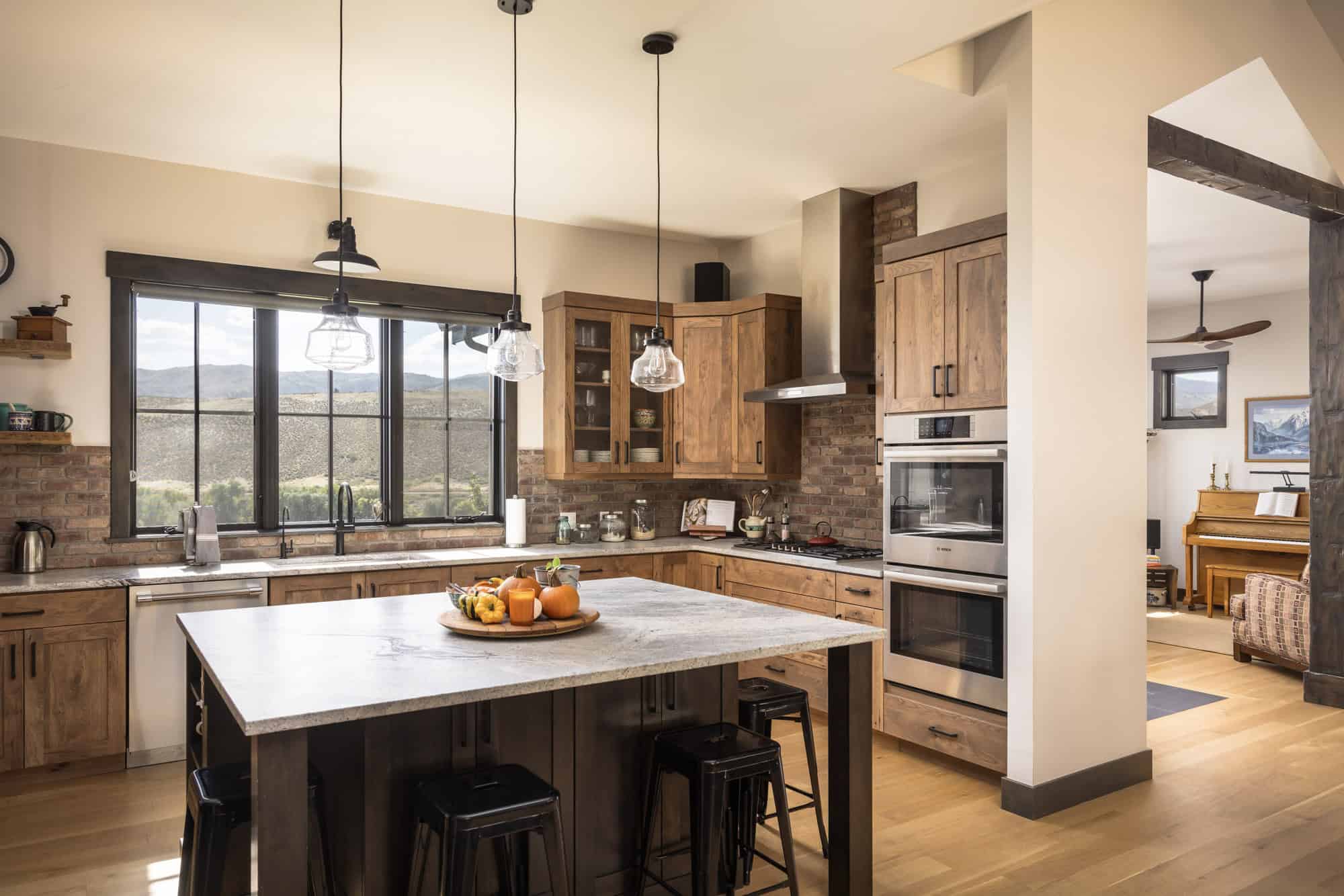 Kitchen: Kitchen Island of this 2-Bedroom,2118 Sq Ft Plan -161-1258