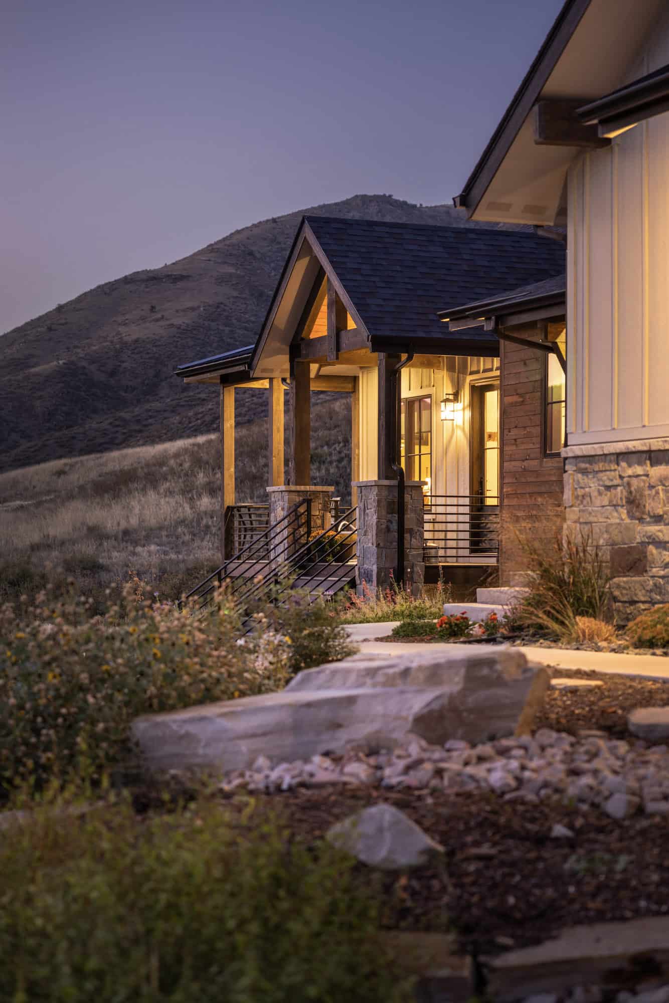 Front Door of this 2-Bedroom,2118 Sq Ft Plan -161-1258