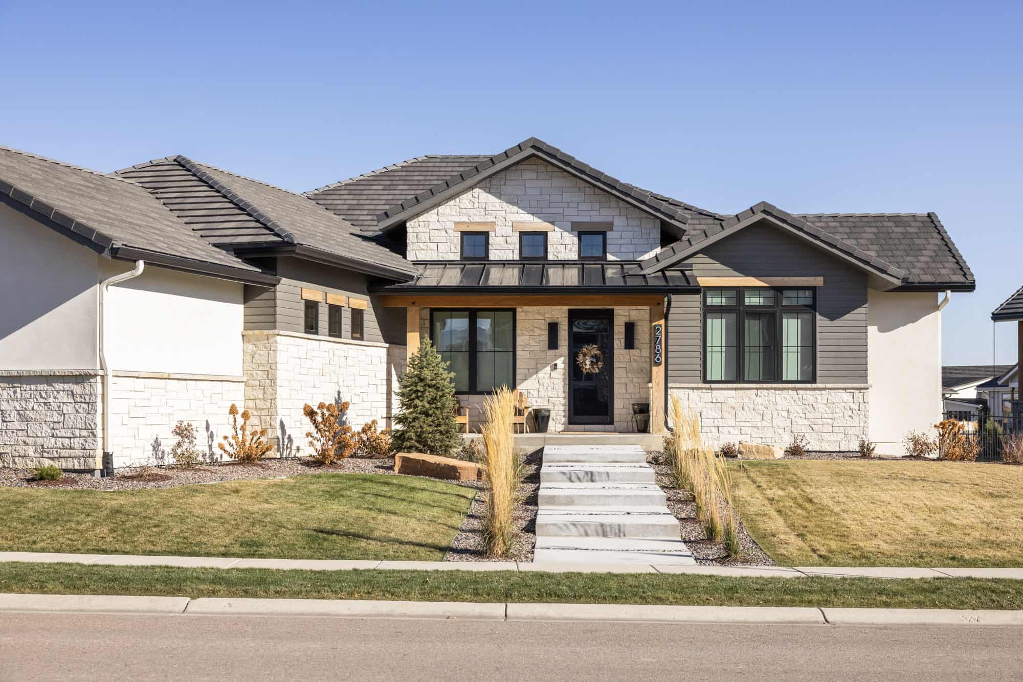 Front Door of this 2-Bedroom,2421 Sq Ft Plan -161-1259