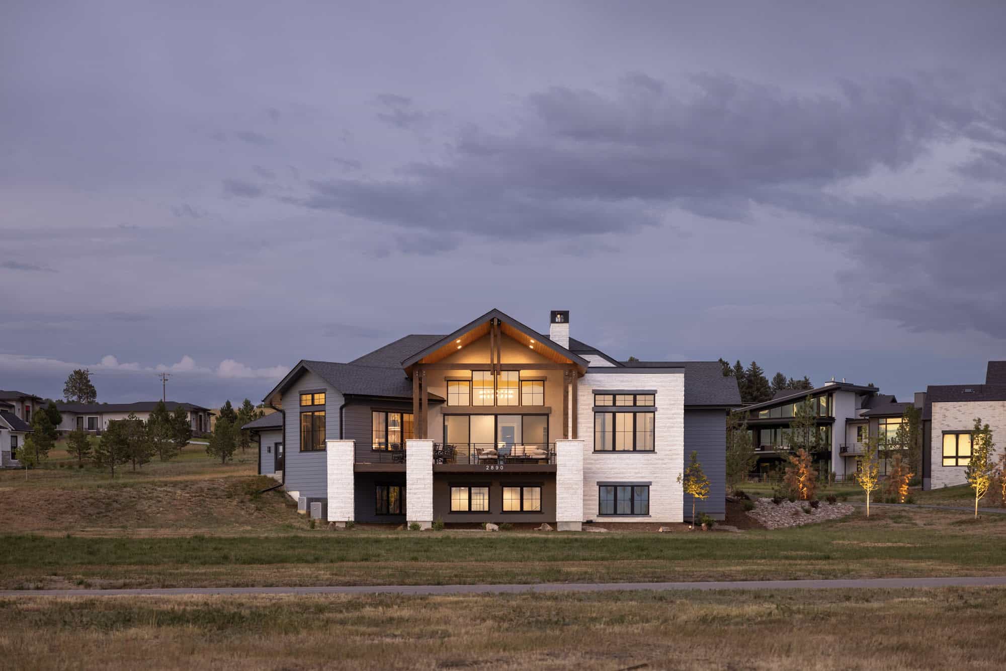 Rear View of this 2-Bedroom,2885 Sq Ft Plan -161-1273