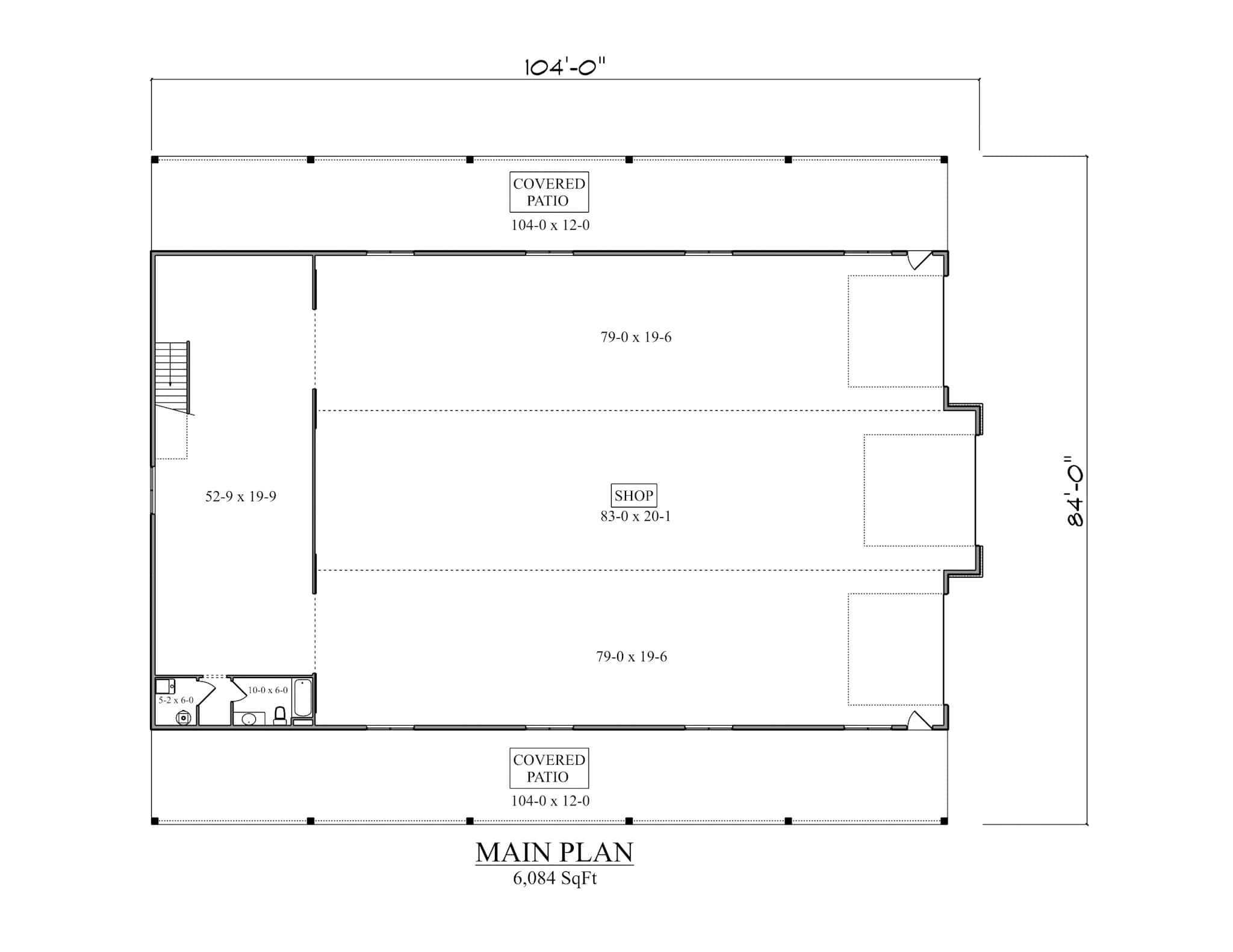 Garage of Garage Plan #161-1278