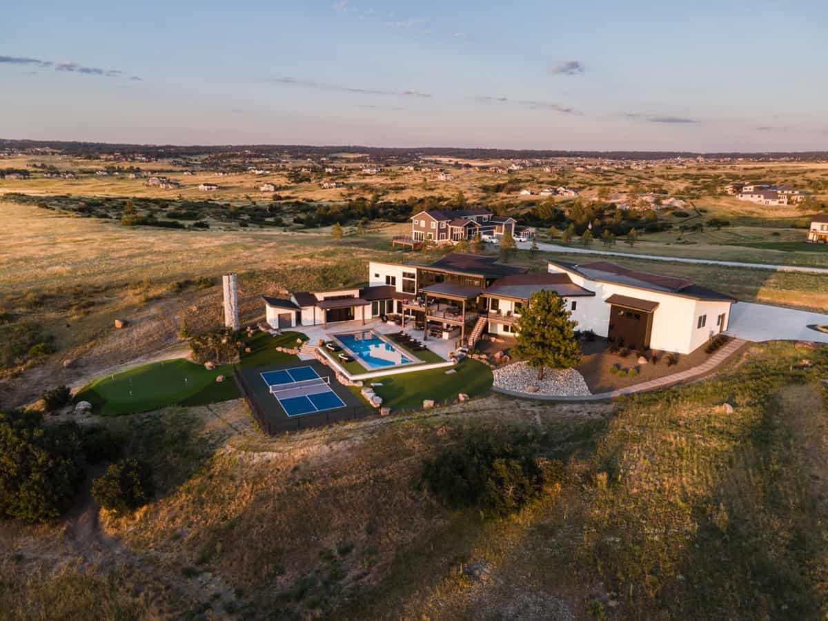 Aerial View of this 2-Bedroom,3553 Sq Ft Plan -161-1285