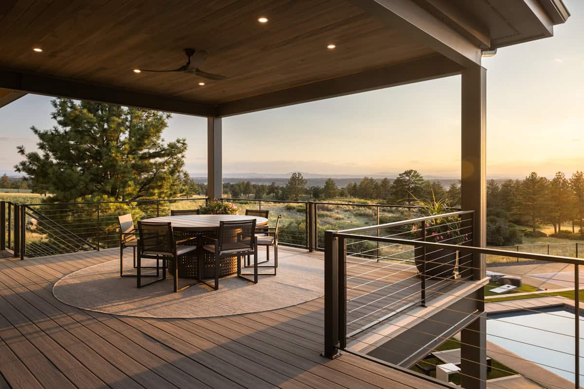Balcony of this 2-Bedroom,3553 Sq Ft Plan -161-1285