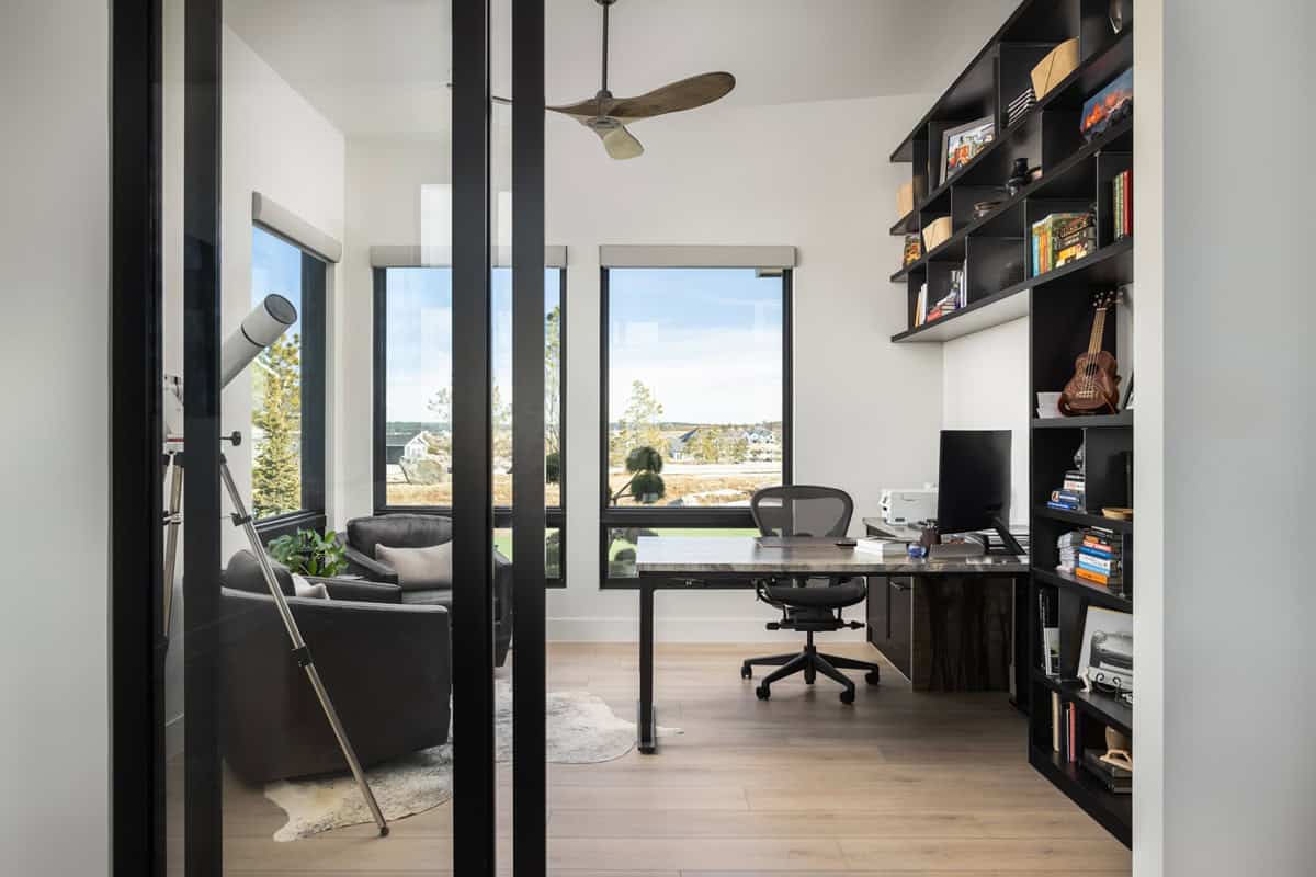Home Office of this 2-Bedroom,3553 Sq Ft Plan -161-1285