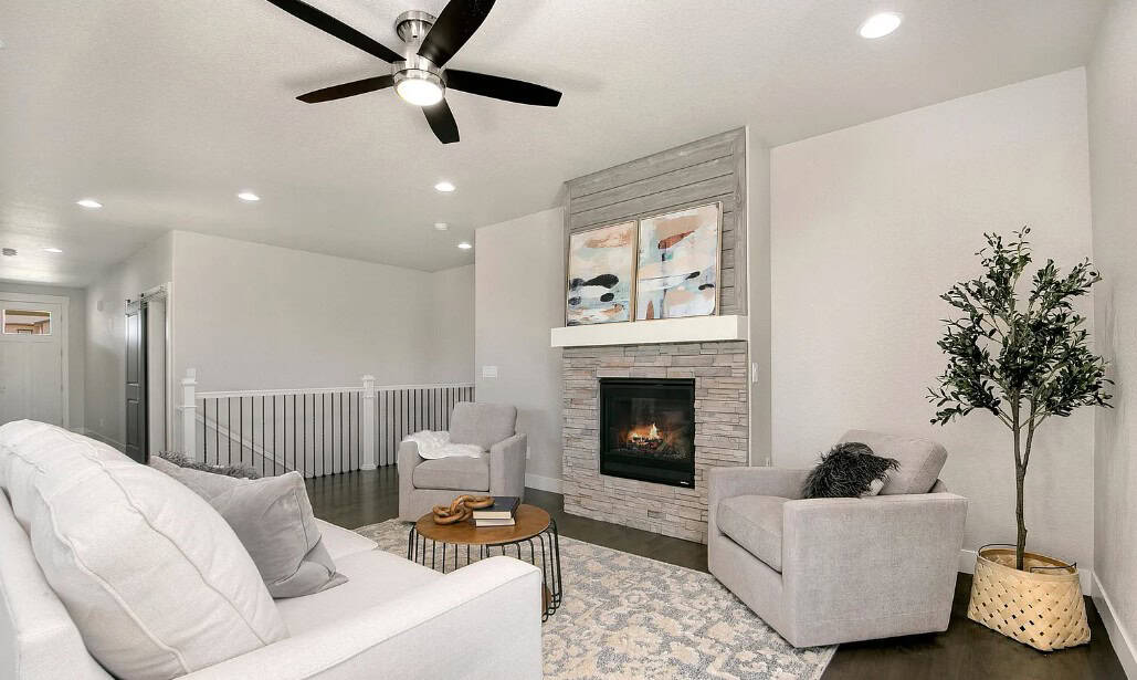 Living Room of this 3-Bedroom,1654 Sq Ft Plan -161-1289