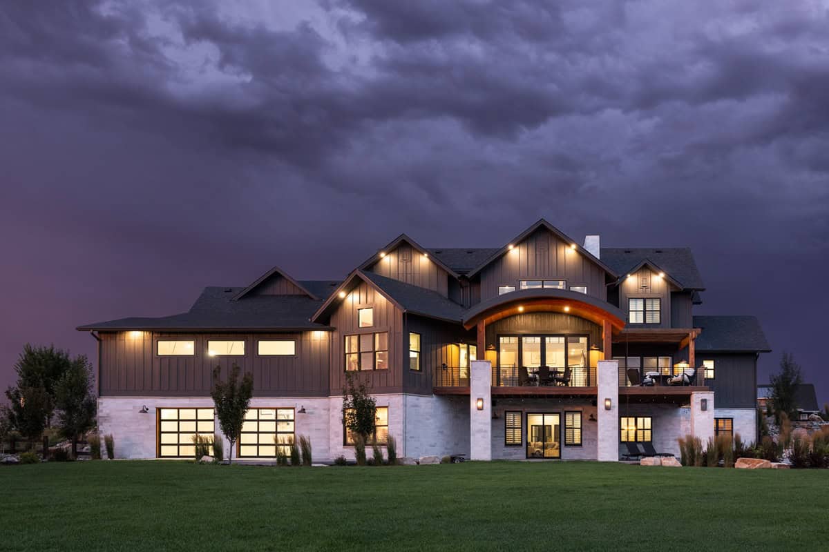 Front View of this 5-Bedroom,4493 Sq Ft Plan -161-1292