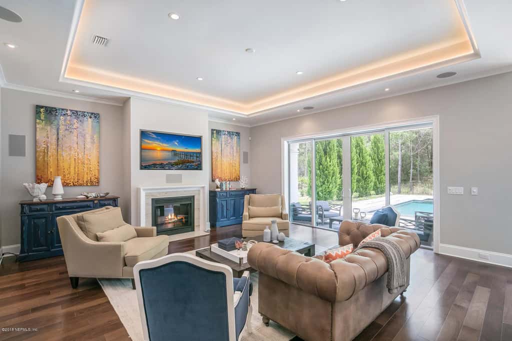 Family Room of this 4-Bedroom,3228 Sq Ft Plan -161-1300