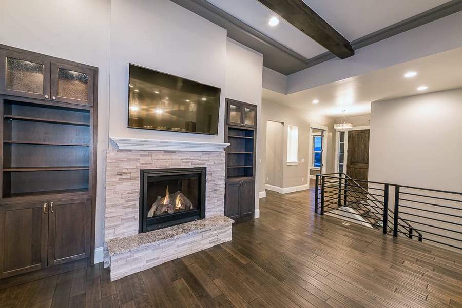 Great Room: Fireplace of this 3-Bedroom,2180 Sq Ft Plan -161-1301