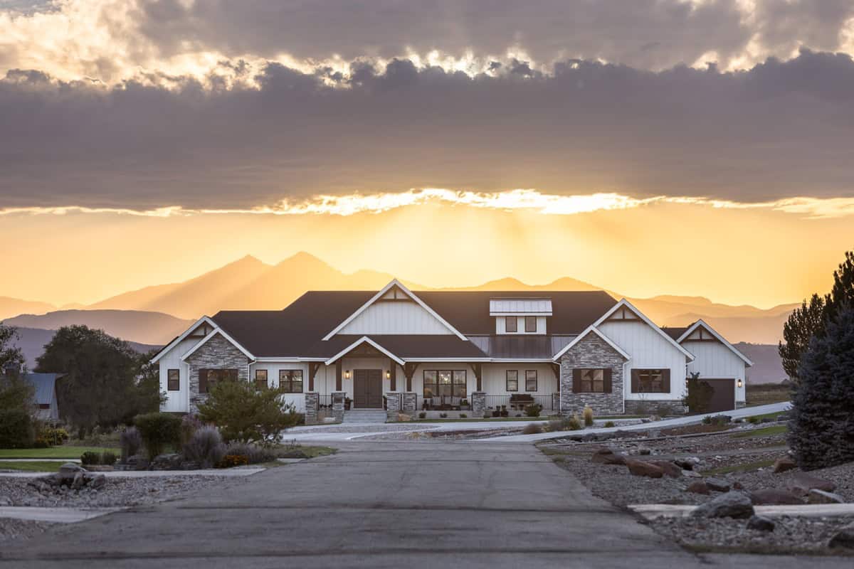 Front Door of this 2-Bedroom,2560 Sq Ft Plan -161-1305