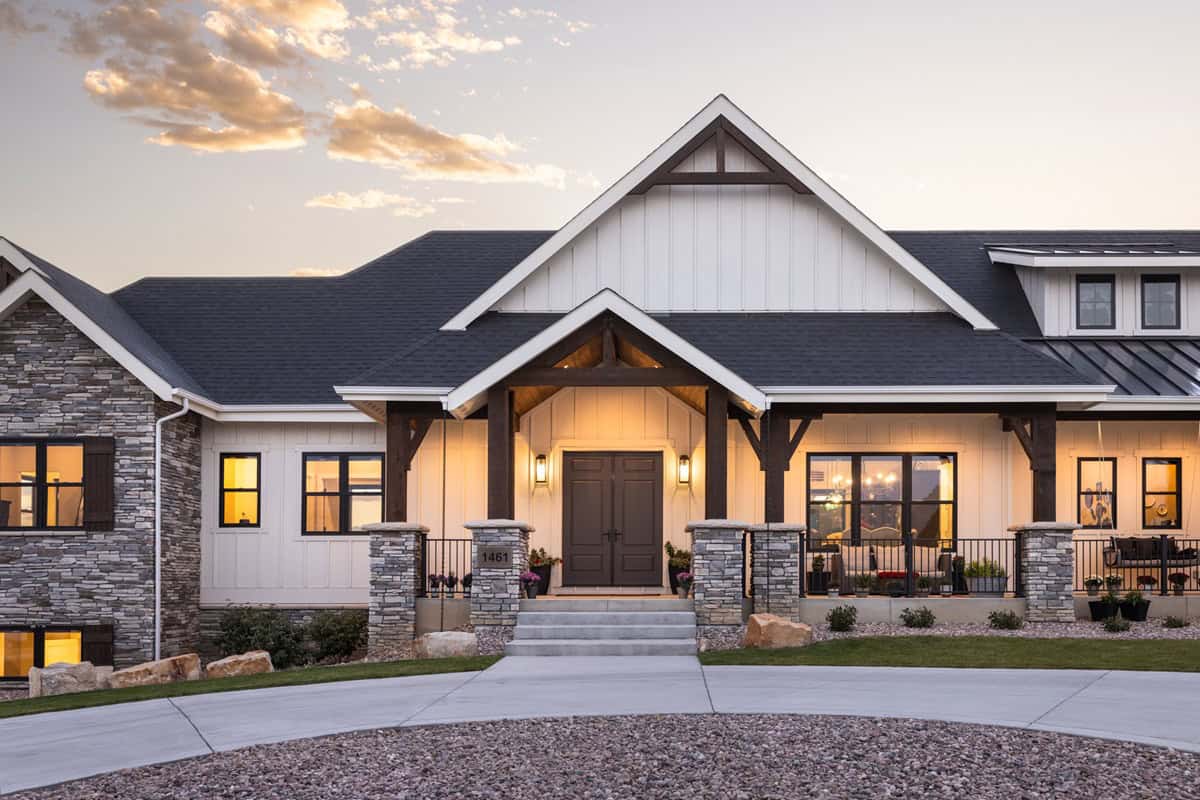 Home Exterior Photograph of this 2-Bedroom,2560 Sq Ft Plan -161-1305