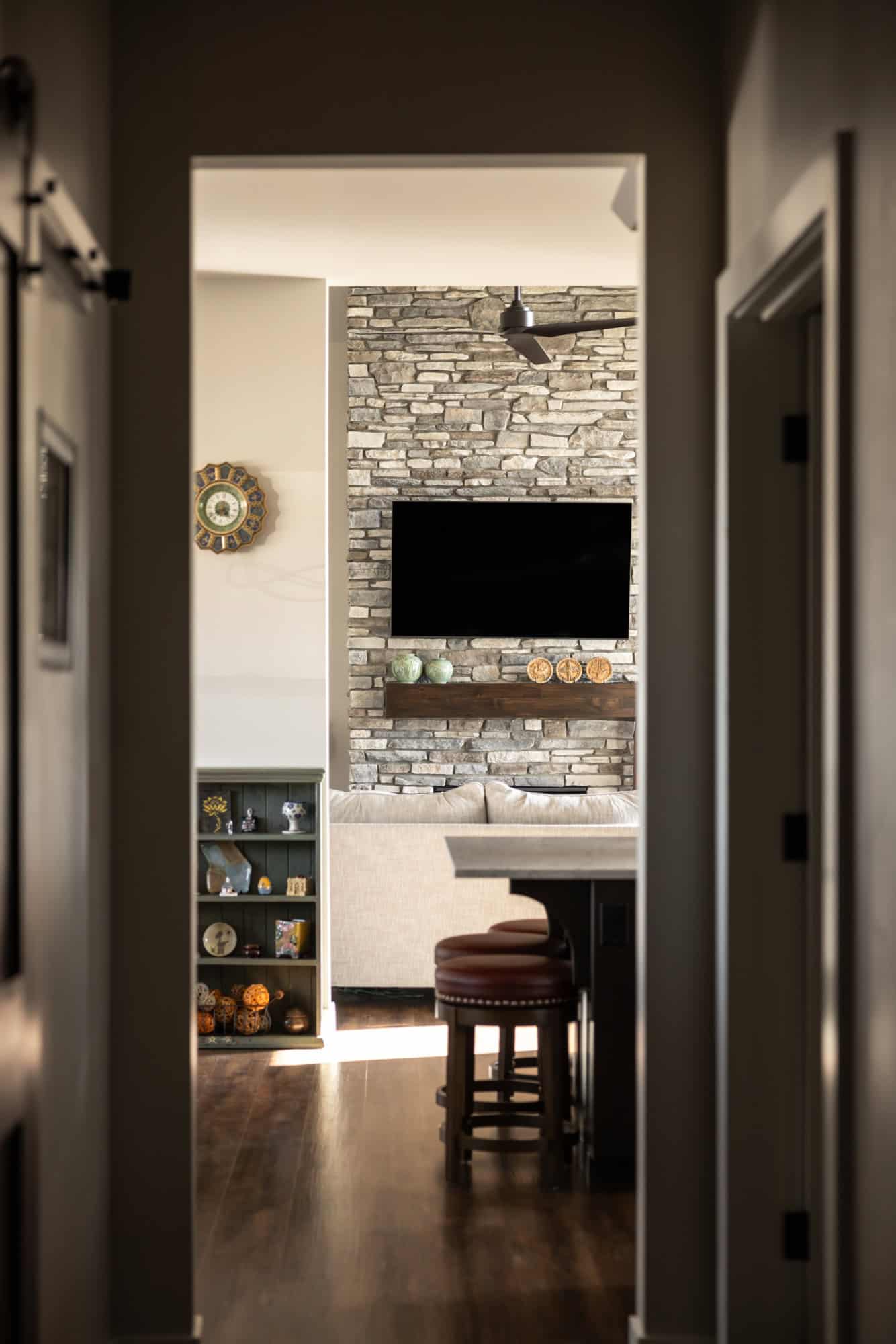 Great Room: Fireplace of this 2-Bedroom,2560 Sq Ft Plan -161-1305