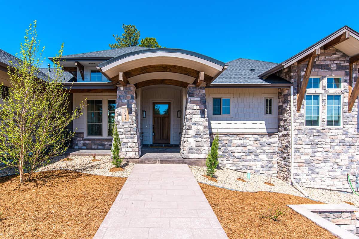 Front View of this 2-Bedroom,2500 Sq Ft Plan -161-1306
