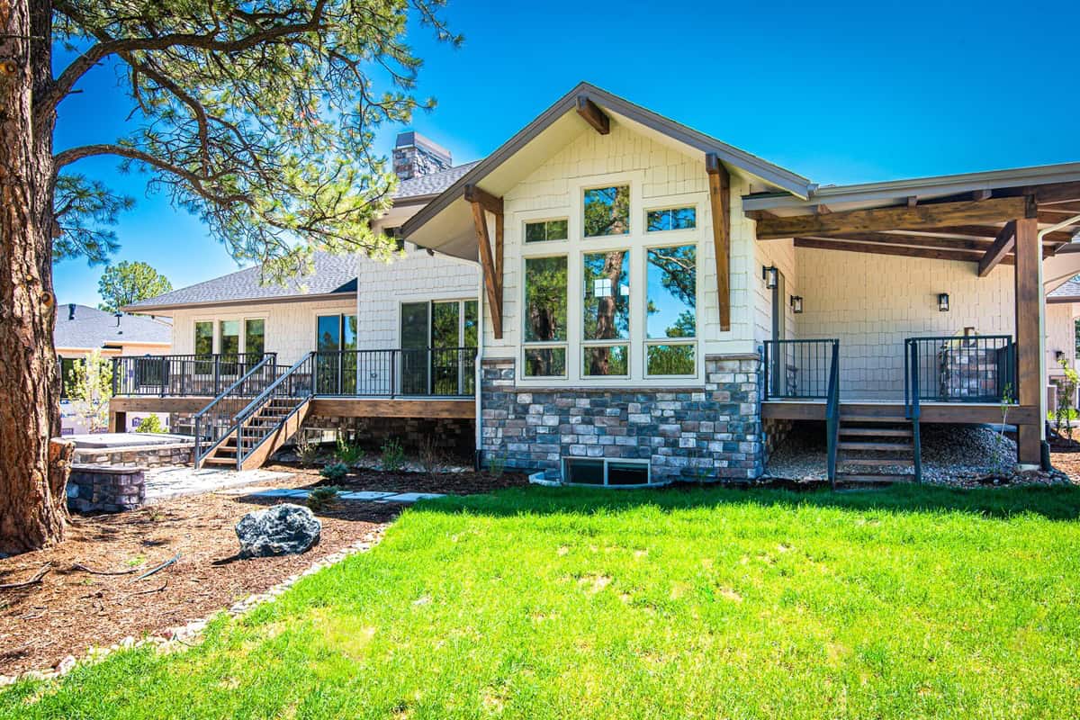 Front View of this 2-Bedroom,2500 Sq Ft Plan -161-1306