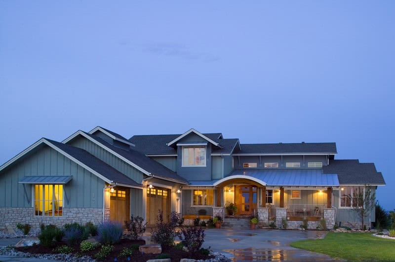 Front View of this 4-Bedroom,3959 Sq Ft Plan -161-1309