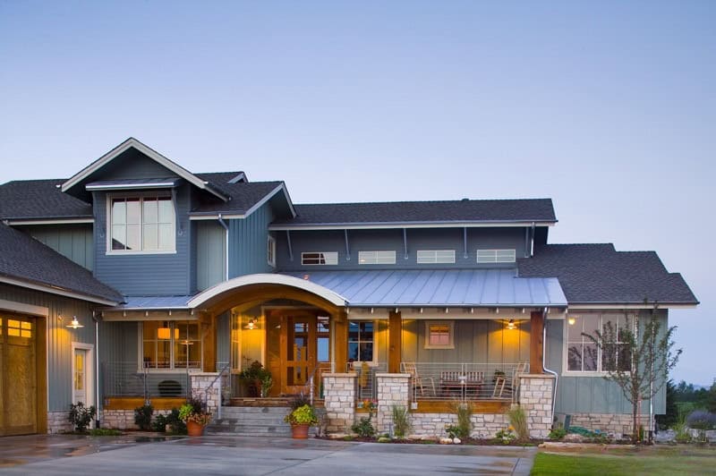 Front View of this 4-Bedroom,3959 Sq Ft Plan -161-1309