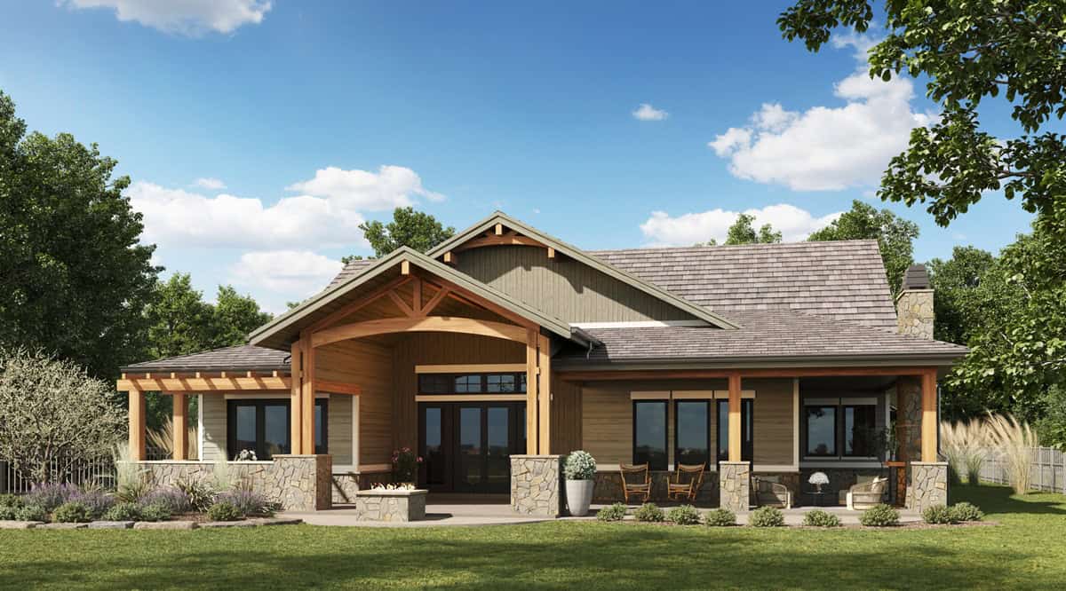 Home Exterior Photograph of this 3-Bedroom,2395 Sq Ft Plan -161-1314