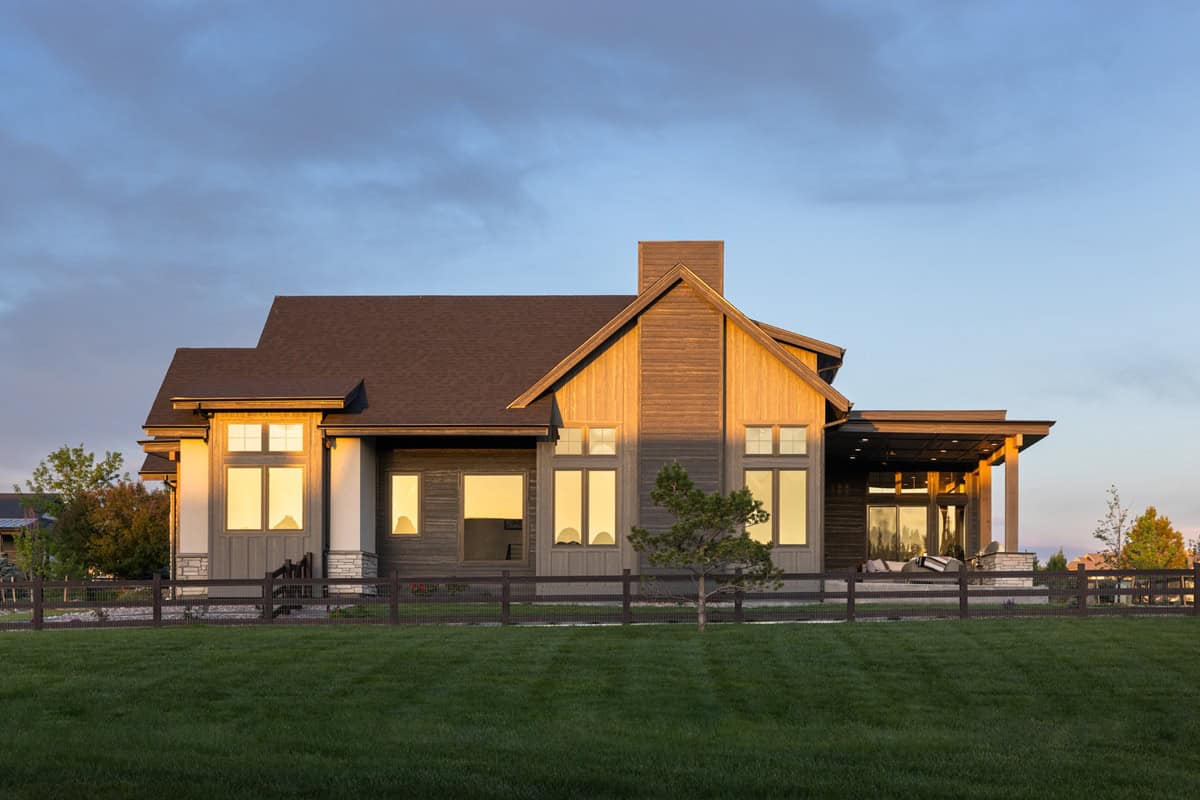 Rear View of this 2-Bedroom,2163 Sq Ft Plan -161-1321