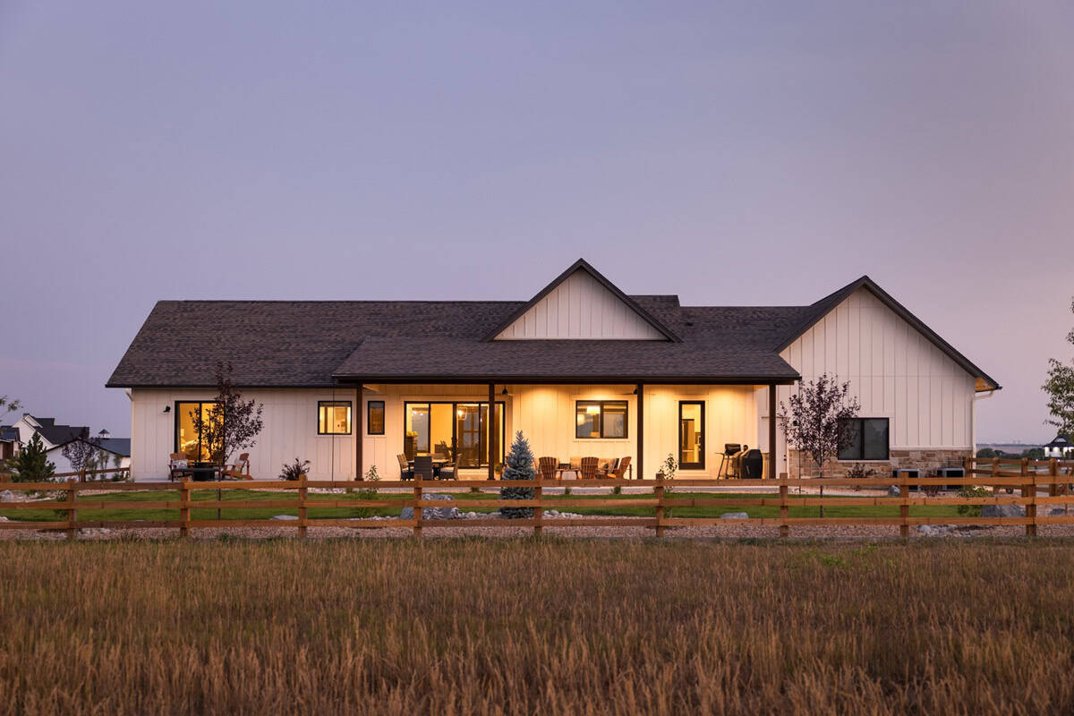 Rear View of this 2-Bedroom,2645 Sq Ft Plan -161-1326