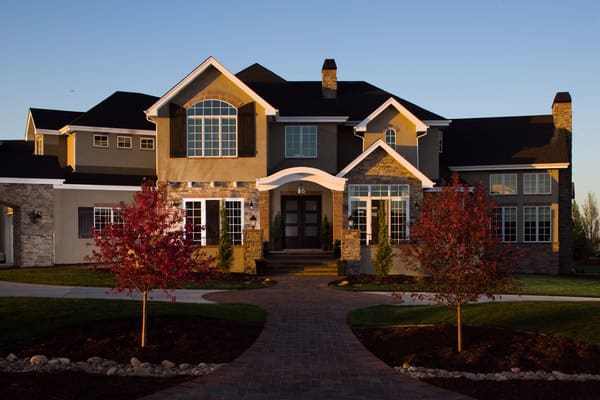Front View of this 3-Bedroom,4608 Sq Ft Plan -161-1342