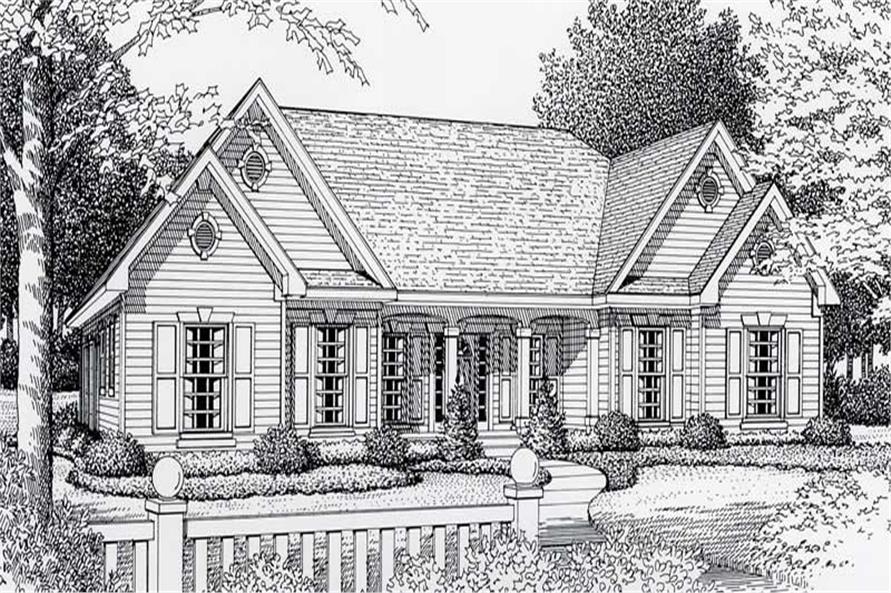 Main image for house plan # 18525