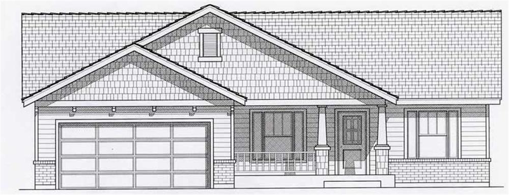Main image for house plan # 18496