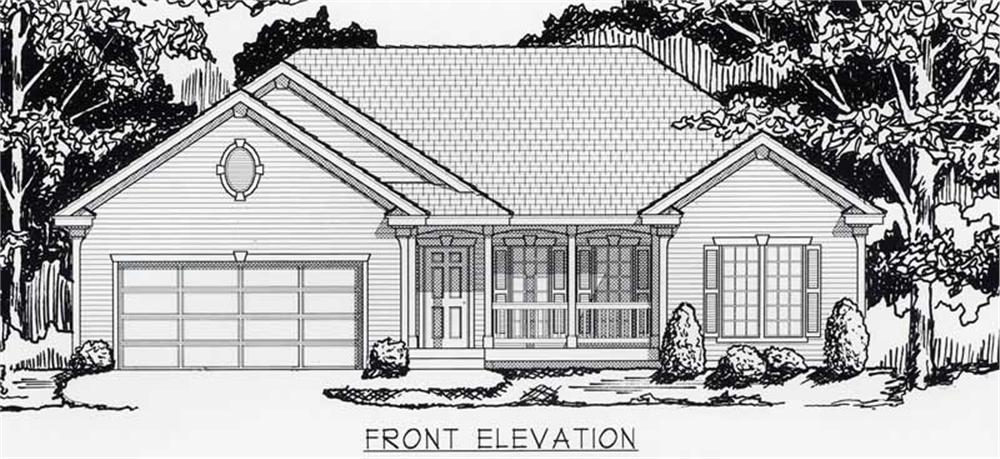 Main image for house plan # 18441