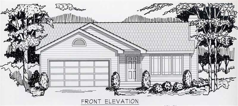 Main image for house plan # 18351