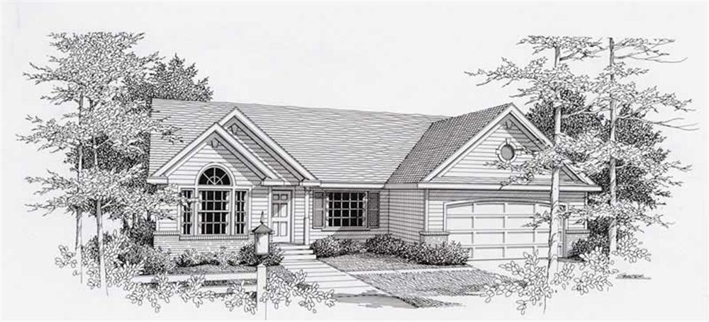 Main image for house plan # 18470
