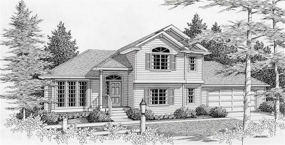 Main image for house plan # 18517