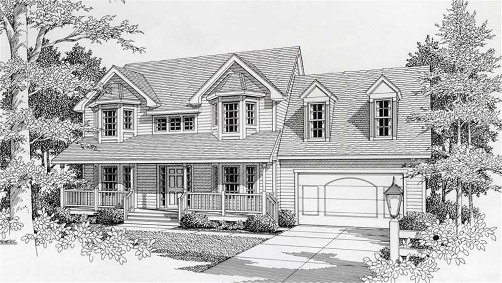 Main image for house plan # 18627