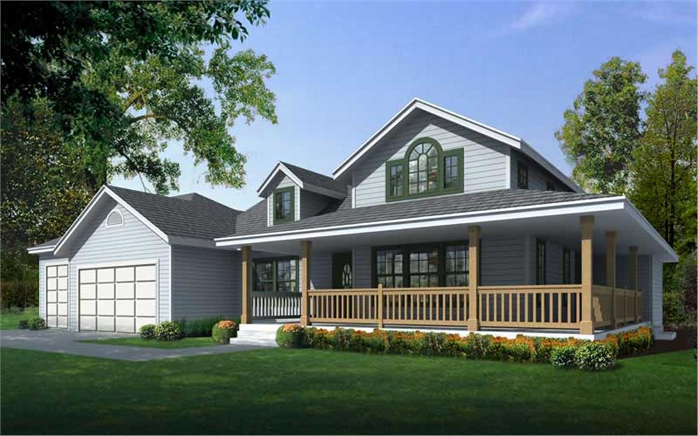 Main image for house plan # 19422