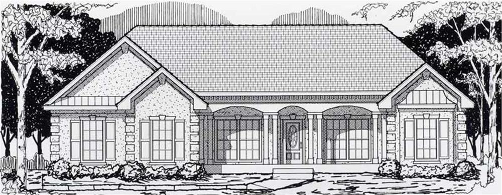 Main image for house plan # 18501