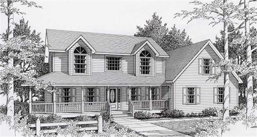 Main image for house plan # 18528