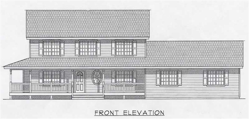Main image for house plan # 18836