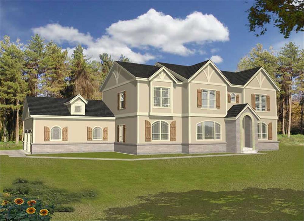 Main image for house plan # 19133