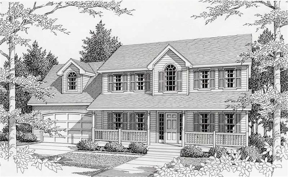 Main image for house plan # 18813