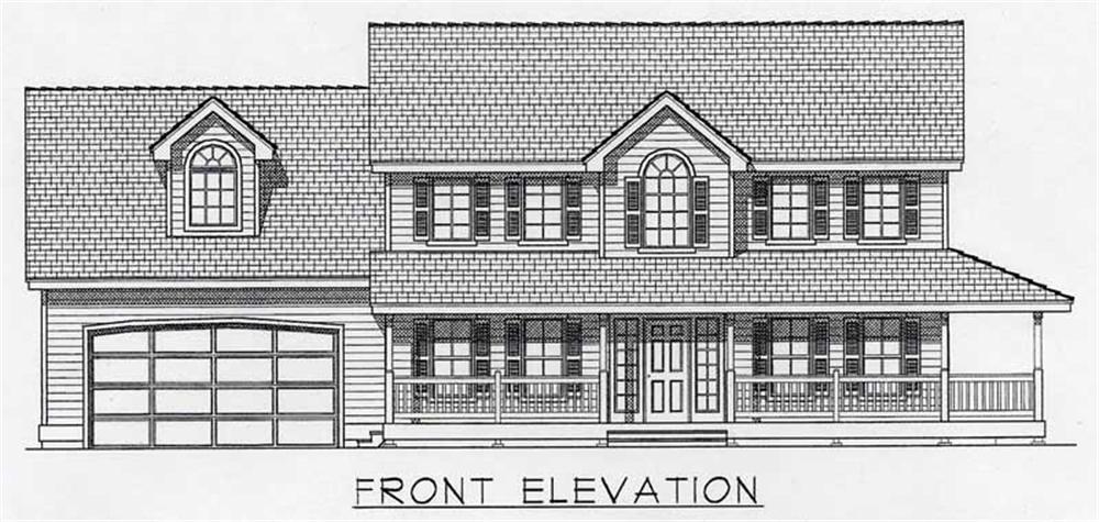 Main image for house plan # 18820