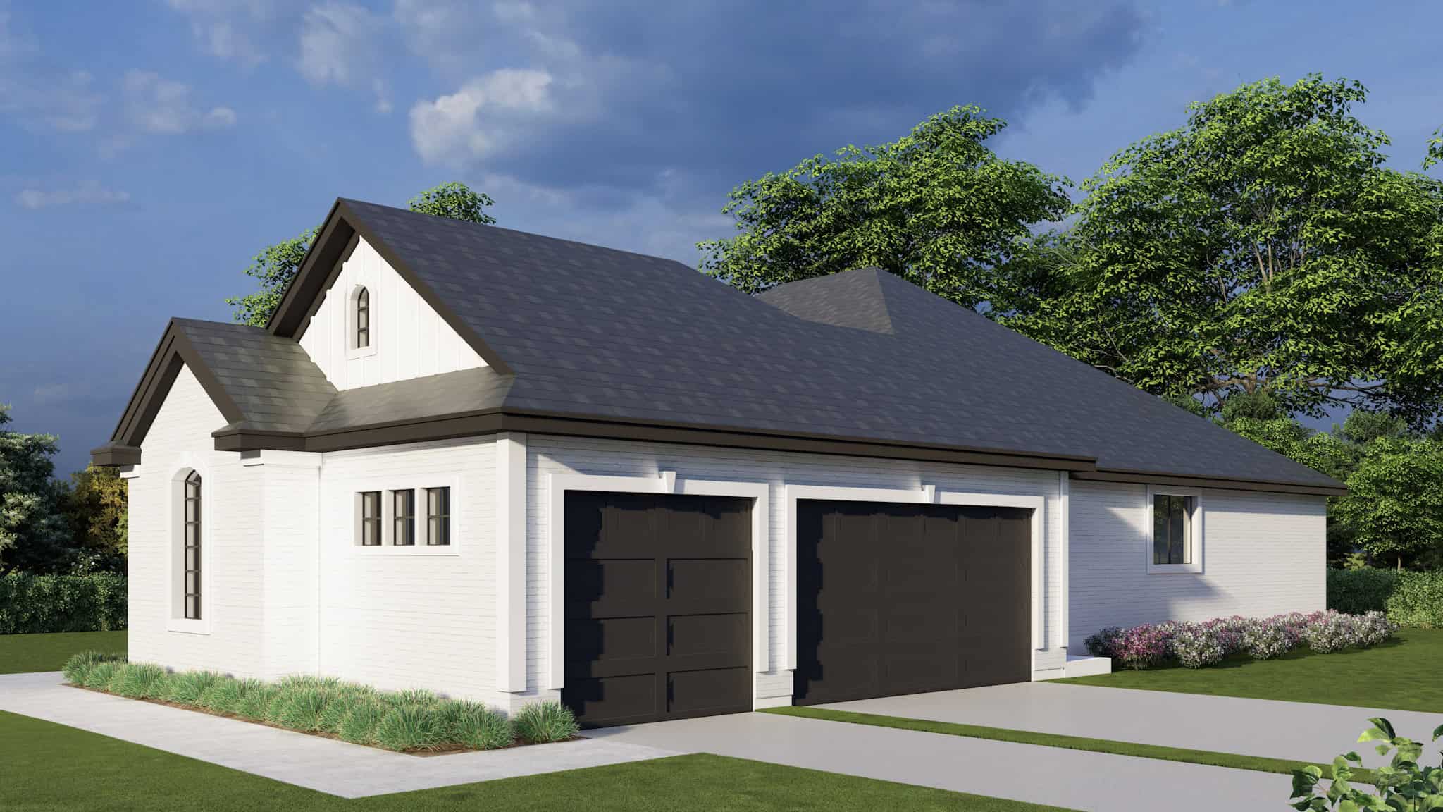 Right Side View of this 6-Bedroom,2041 Sq Ft Plan -162-1101
