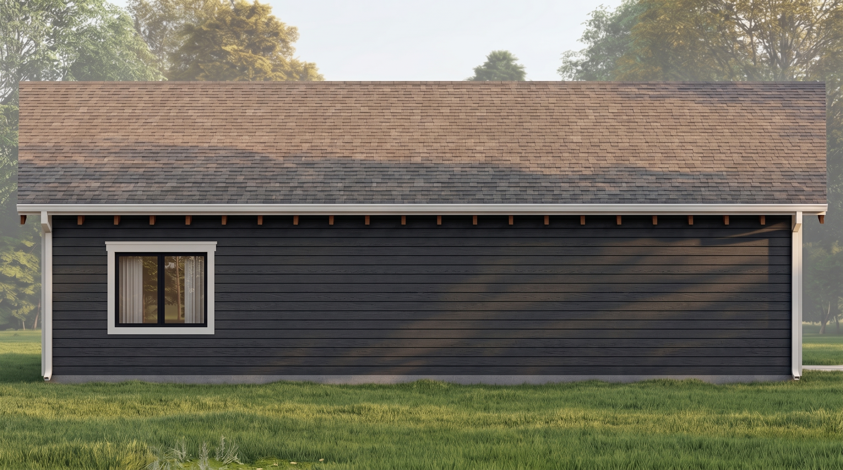 Left Side View of this 2-Bedroom,964 Sq Ft Plan -162-1129