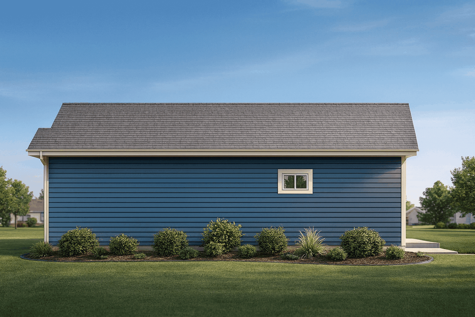 Right Side View of this 3-Bedroom,1231 Sq Ft Plan -162-1146