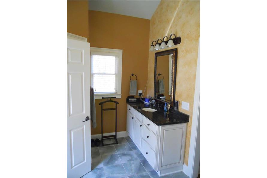 163-1020: Home Interior Photograph-Master Bathroom: Sink/Vanity
