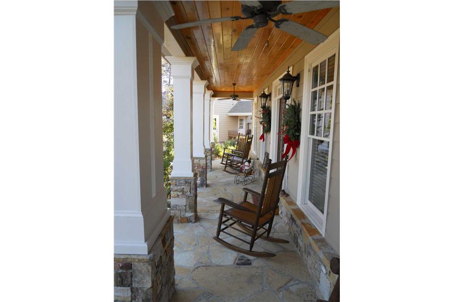 163-1020: Home Exterior Photograph-Porch