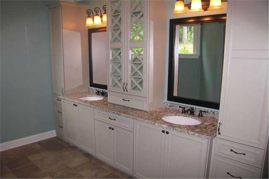163-1034: Home Interior Photograph-Master Bathroom: Sink/Vanity