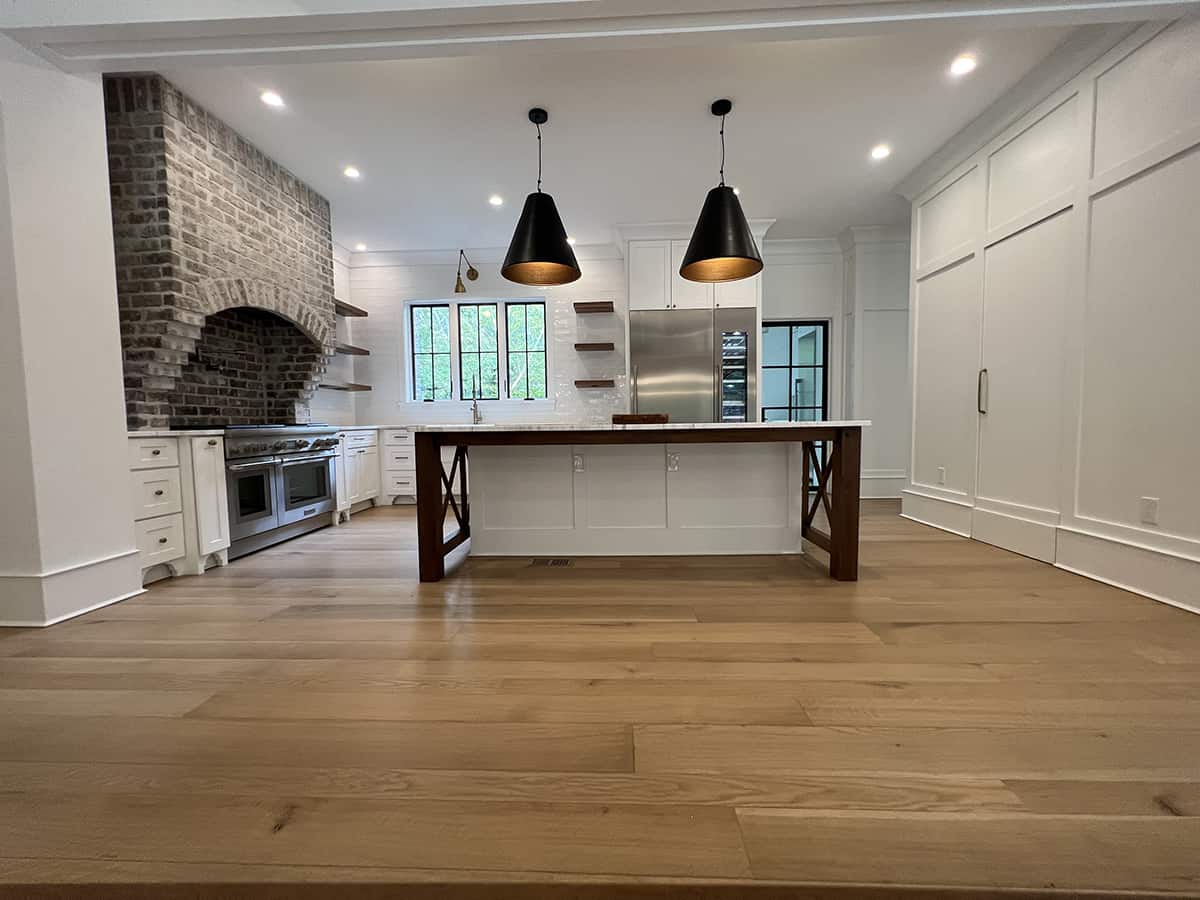 Kitchen: Kitchen Island of this 6-Bedroom,5655 Sq Ft Plan -163-1103