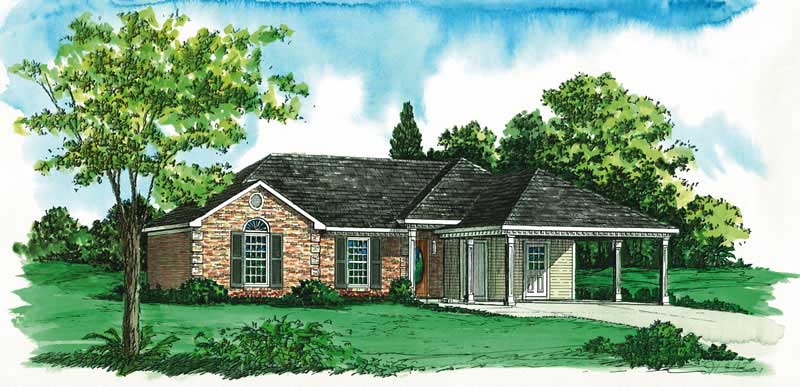 Main image for Traditional homeplans # 1746
