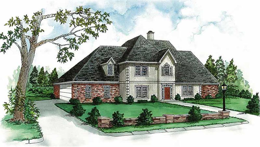 Main image for house plan # 1832