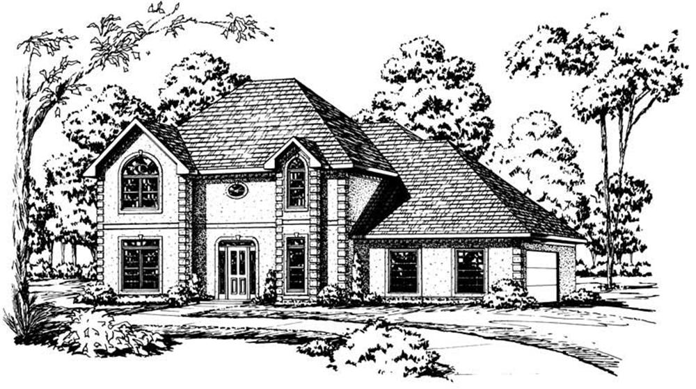 Main image for Traditional houseplans # 1899